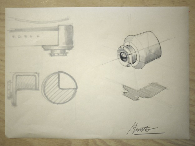 Wide-angle lens concept